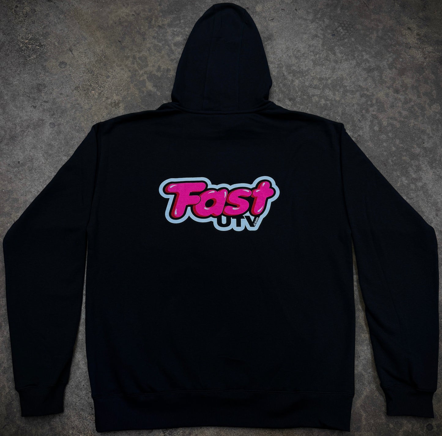 FastUTV Black Hoodie