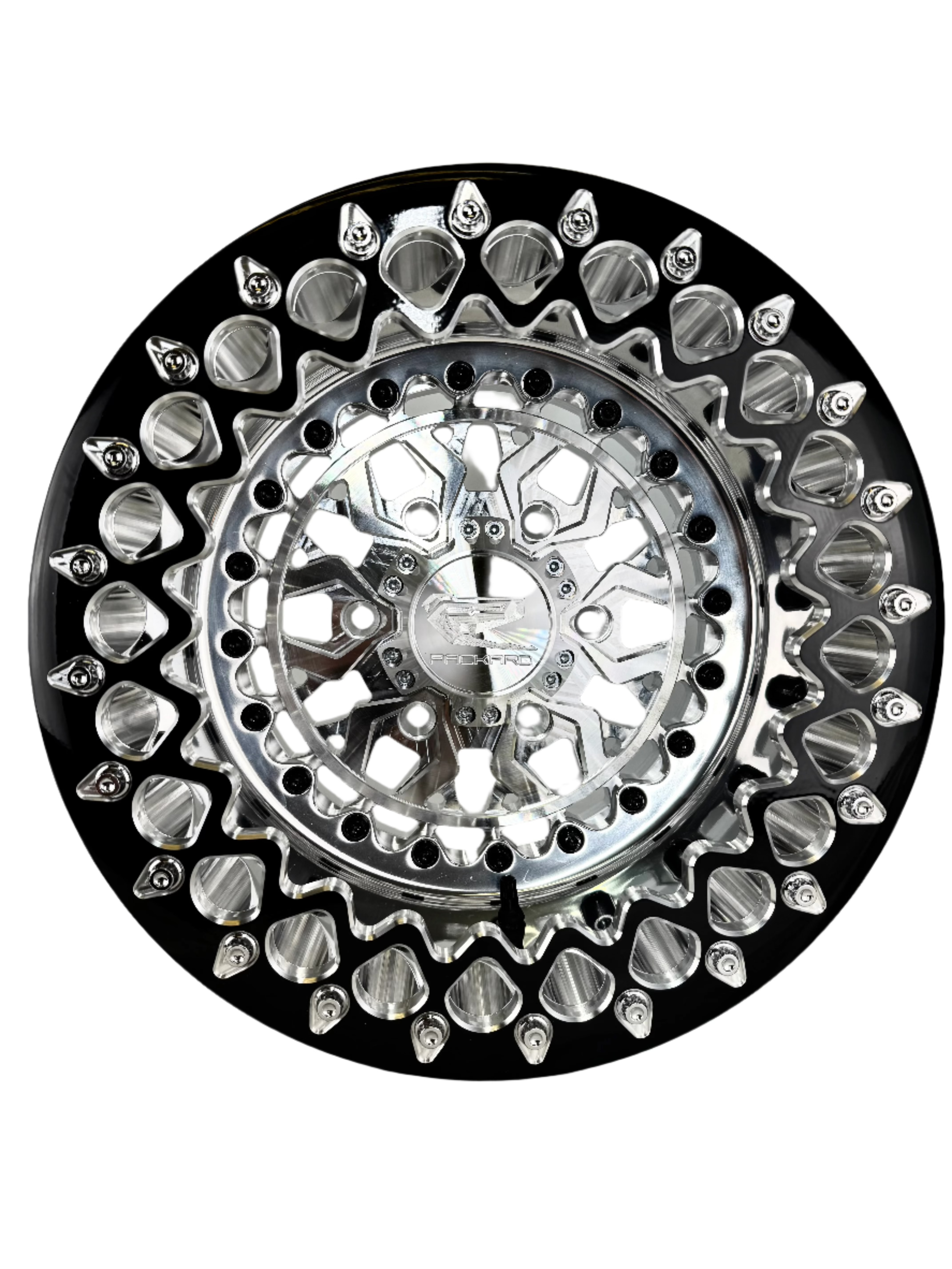 Apollo-FF Forged Polished Beadlock-Silver Maverick R 6x139.7