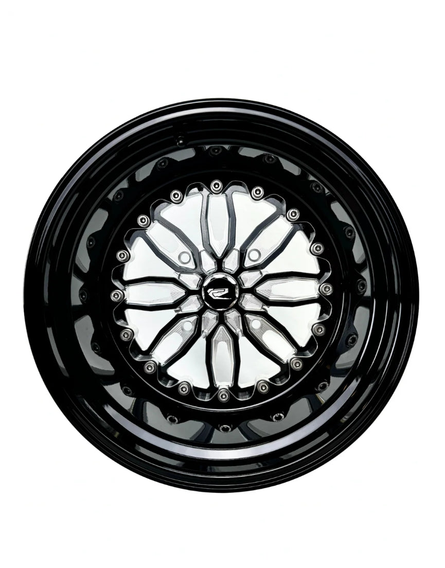 Forged beadlock UTV wheel