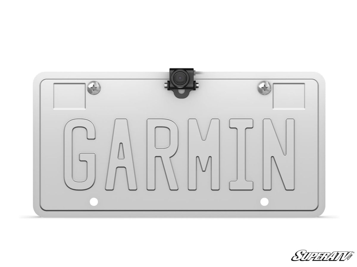 Garmin BC™ 50 Wireless Backup Camera with License Plate Mount for RZR Pro R and RZR Pro R 4 and RZR Pro S and RZR Pro S 4 and RZR Pro XP and RZR Pro XP 4 and RZR RS1 and RZR S 1000 and RZR S 800 and RZR S 900 and RZR S4 1000 and RZR Trail 900 and RZR Trail S 900 and RZR Trail S 1000 and RZR Turbo R and RZR Turbo R 4 and RZR XP and RZR XP 4 and RZR XP 1000 and RZR XP 4 1000 and RZR XP 4 900 and RZR XP Turbo and RZR XP 4 Turbo and RZR XP Turbo S and RZR XP 4 Turbo S and RZR XP S and RZR XP 900 and RZR 4 800 a