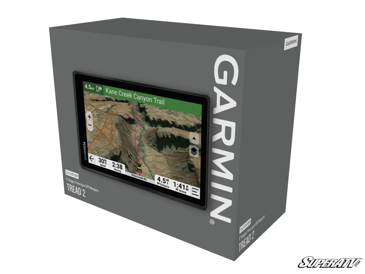 Garmin Tread 2—SxS Edition for RZR Pro R and RZR Pro R 4 and RZR Pro S and RZR Pro S 4 and RZR Pro XP and RZR Pro XP 4 and RZR RS1 and RZR S 1000 and RZR S 800 and RZR S 900 and RZR S4 1000 and RZR Trail 900 and RZR Trail S 900 and RZR Trail S 1000 and RZR Turbo R and RZR Turbo R 4 and RZR XP and RZR XP 4 and RZR XP 1000 and RZR XP 4 1000 and RZR XP 4 900 and RZR XP Turbo and RZR XP 4 Turbo and RZR XP Turbo S and RZR XP 4 Turbo S and RZR XP S and RZR XP 900 and RZR 4 800 and RZR 4 900 and RZR 570 and RZR 80