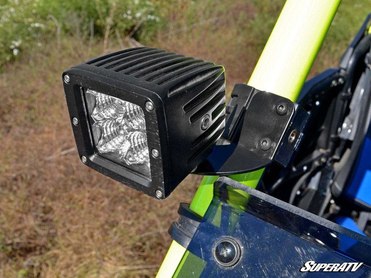 1.75" Cage Light Mounting Brackets for RZR RS1 and RZR S 1000 and RZR S 800 and RZR S 900 and RZR S4 1000 and RZR XP 1000 and RZR XP 4 1000 and RZR XP 4 900 and RZR XP Turbo and RZR XP 4 Turbo and RZR XP Turbo S and RZR XP 4 Turbo S and RZR XP 900 and RZR 4 800 and RZR 4 900 and RZR 570 and RZR 800 and RZR 900