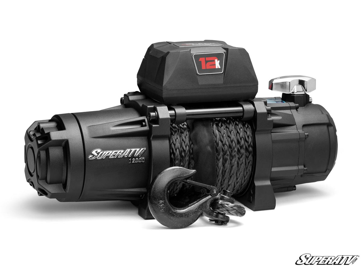 12,000 lb. Winch (with Wireless Remote & Synthetic Rope) for RZR Pro R and RZR Pro R 4 and RZR Pro S and RZR Pro S 4 and RZR Pro XP and RZR Pro XP 4 and RZR RS1 and RZR S 1000 and RZR S 800 and RZR S 900 and RZR S4 1000 and RZR Trail 900 and RZR Trail S 900 and RZR Trail S 1000 and RZR Turbo R and RZR Turbo R 4 and RZR XP and RZR XP 4 and RZR XP 1000 and RZR XP 4 1000 and RZR XP 4 900 and RZR XP Turbo and RZR XP 4 Turbo and RZR XP Turbo S and RZR XP 4 Turbo S and RZR XP S and RZR XP 900 and RZR 4 800 and RZ