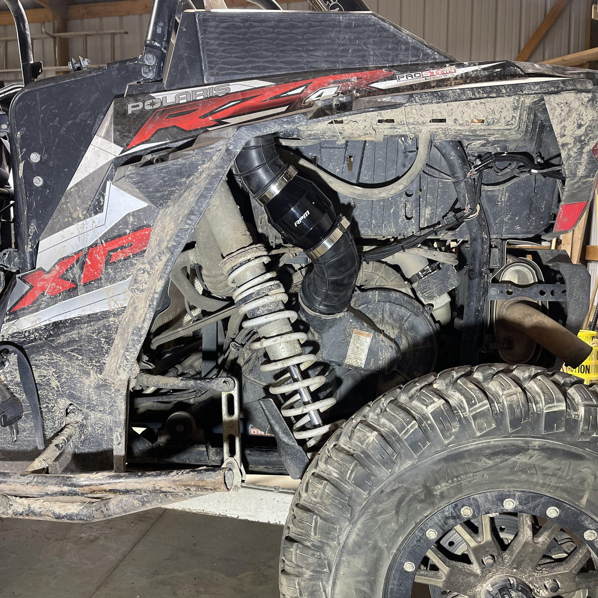 RPM 2016-2018 RZR XPT Turbo "ECF" Electric Clutch Blower Fan Kit - Lower Clutch / Belt Temperature — view 4