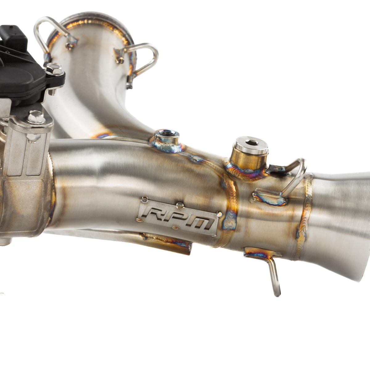 RPM SxS Kawasaki Teryx H2 2.5" Full Exhaust System with Chambered Muffler + Optional E-Valve — view 4