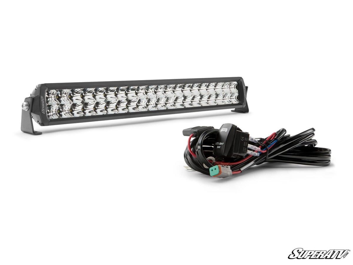 20" Straight Double-Row Light Bar for RZR Pro R and RZR Pro R 4 and RZR Pro S and RZR Pro S 4 and RZR Pro XP and RZR Pro XP 4 and RZR RS1 and RZR S 1000 and RZR S 800 and RZR S 900 and RZR S4 1000 and RZR Trail 900 and RZR Trail S 900 and RZR Trail S 1000 and RZR Turbo R and RZR Turbo R 4 and RZR XP and RZR XP 4 and RZR XP 1000 and RZR XP 4 1000 and RZR XP 4 900 and RZR XP Turbo and RZR XP 4 Turbo and RZR XP Turbo S and RZR XP 4 Turbo S and RZR XP S and RZR XP 900 and RZR 4 800 and RZR 4 900 and RZR 570 and