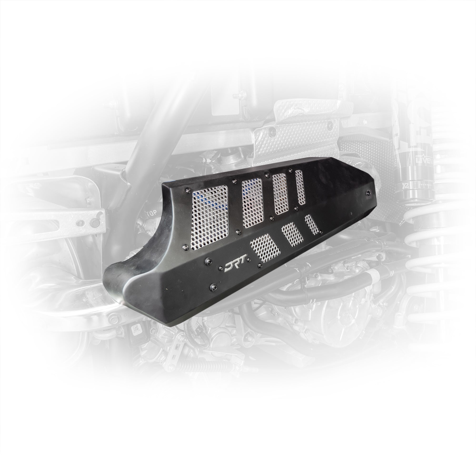 DRT RZR PRO XP / Turbo R 2022+ aluminum headpipe shield
