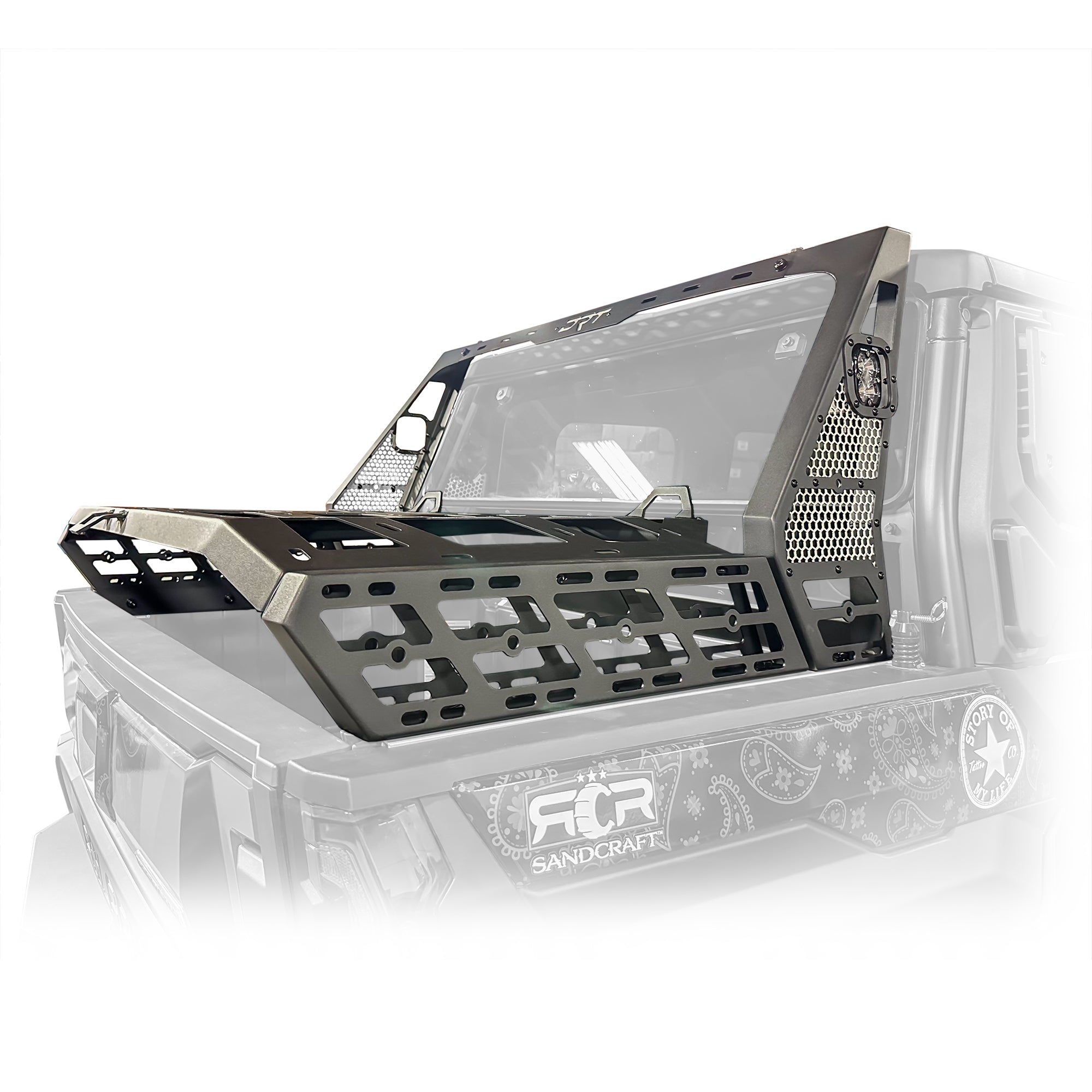 Chase rack / tire carrier system