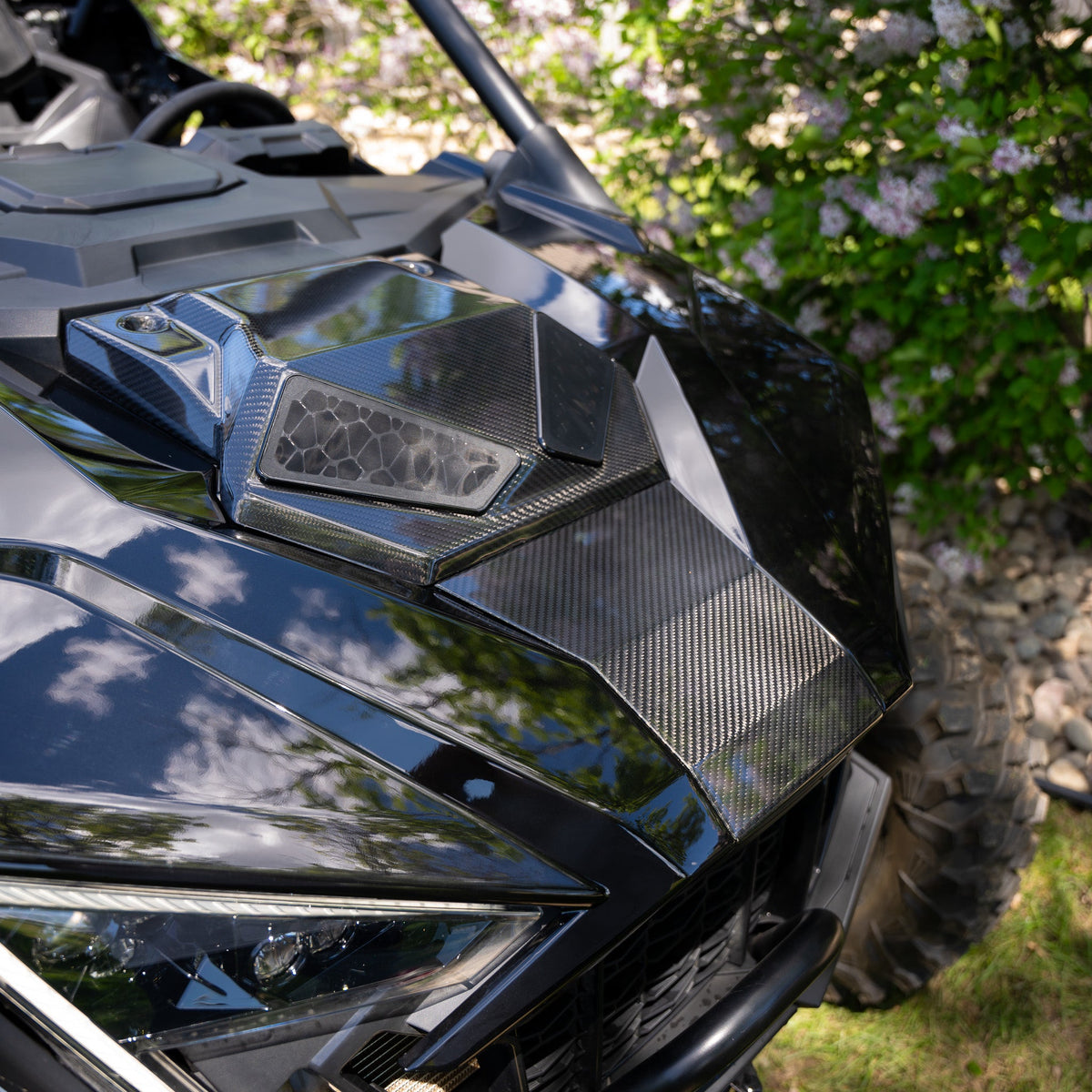 RPM Pro Series Ram Air Carbon Fiber Hood — view 12