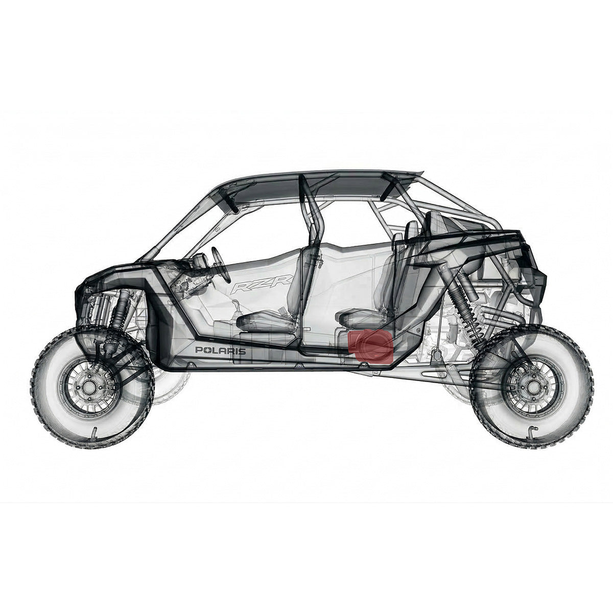 2026-2027 Polaris RZR Pro R | 2027 Pro S and Pro XP Plug-&-Play Rear-Seat 10in Subwoofer | Factory Audio Add-On - product image 2