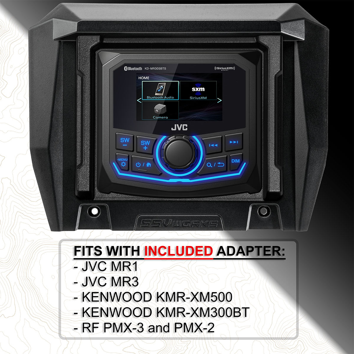 2025-2026 Polaris® RZR Pro R, Pro S and Pro XP Multi-Media Receiver Mounting Kit - product image 5