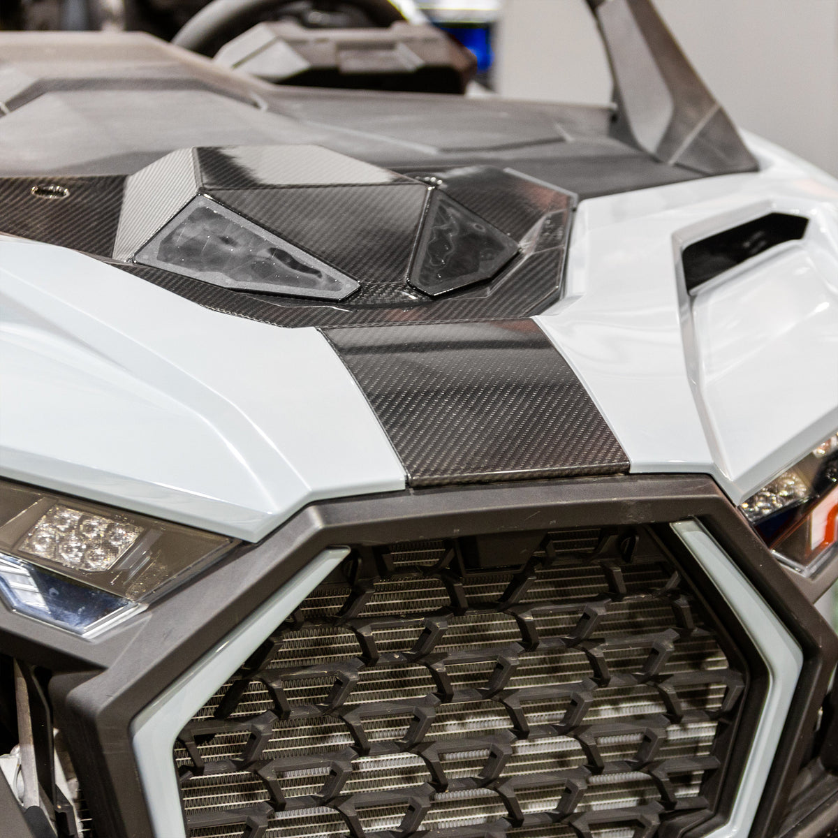 RPM Polaris Pro Model Carbon Fiber Nose Panel  - Pro R, XP, S, Turbo R — view 4