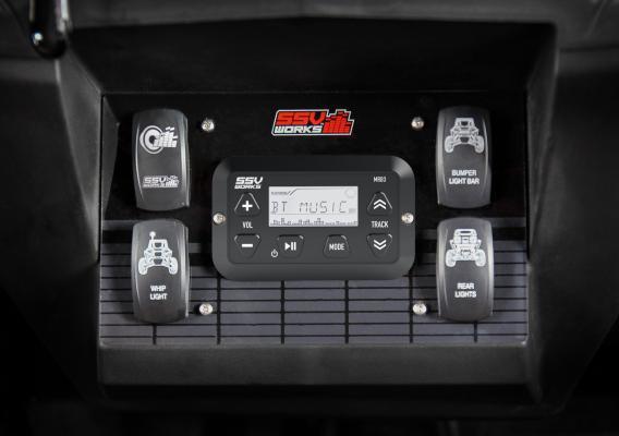 Polaris RZR XP 1000 Dash Mounting Kit for MRB3 Bluetooth Media Controller - product image 2