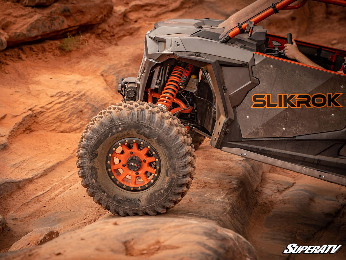 SuperATV XT Warrior Tires - SlikRok Edition for RZR Pro R and RZR Pro R 4 and RZR Pro S and RZR Pro S 4 and RZR Pro XP and RZR Pro XP 4 and RZR RS1 and RZR S 1000 and RZR S 800 and RZR S 900 and RZR S4 1000 and RZR Trail 900 and RZR Trail S 900 and RZR Trail S 1000 and RZR Turbo R and RZR Turbo R 4 and RZR XP and RZR XP 4 and RZR XP 1000 and RZR XP 4 1000 and RZR XP 4 900 and RZR XP Turbo and RZR XP 4 Turbo and RZR XP Turbo S and RZR XP 4 Turbo S and RZR XP S and RZR XP 900 and RZR 4 800 and RZR 4 900 and R