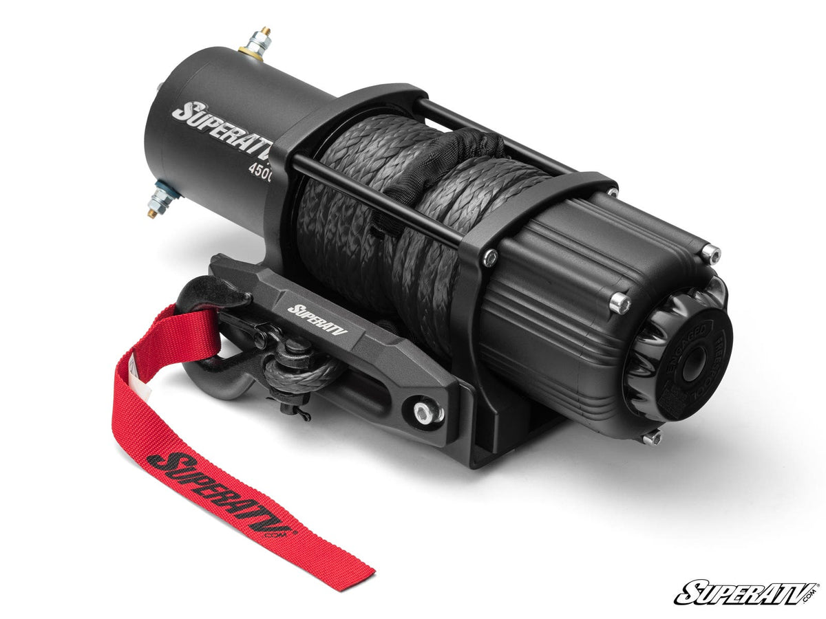 4500 Lb. UTV/ATV Winch (With Wireless Remote & Synthetic Rope) for RZR Pro R and RZR Pro R 4 and RZR Pro S and RZR Pro S 4 and RZR Pro XP and RZR Pro XP 4 and RZR RS1 and RZR S 1000 and RZR S 800 and RZR S 900 and RZR S4 1000 and RZR Trail 900 and RZR Trail S 900 and RZR Trail S 1000 and RZR Turbo R and RZR Turbo R 4 and RZR XP and RZR XP 4 and RZR XP 1000 and RZR XP 4 1000 and RZR XP 4 900 and RZR XP Turbo and RZR XP 4 Turbo and RZR XP Turbo S and RZR XP 4 Turbo S and RZR XP S and RZR XP 900 and RZR 4 800 