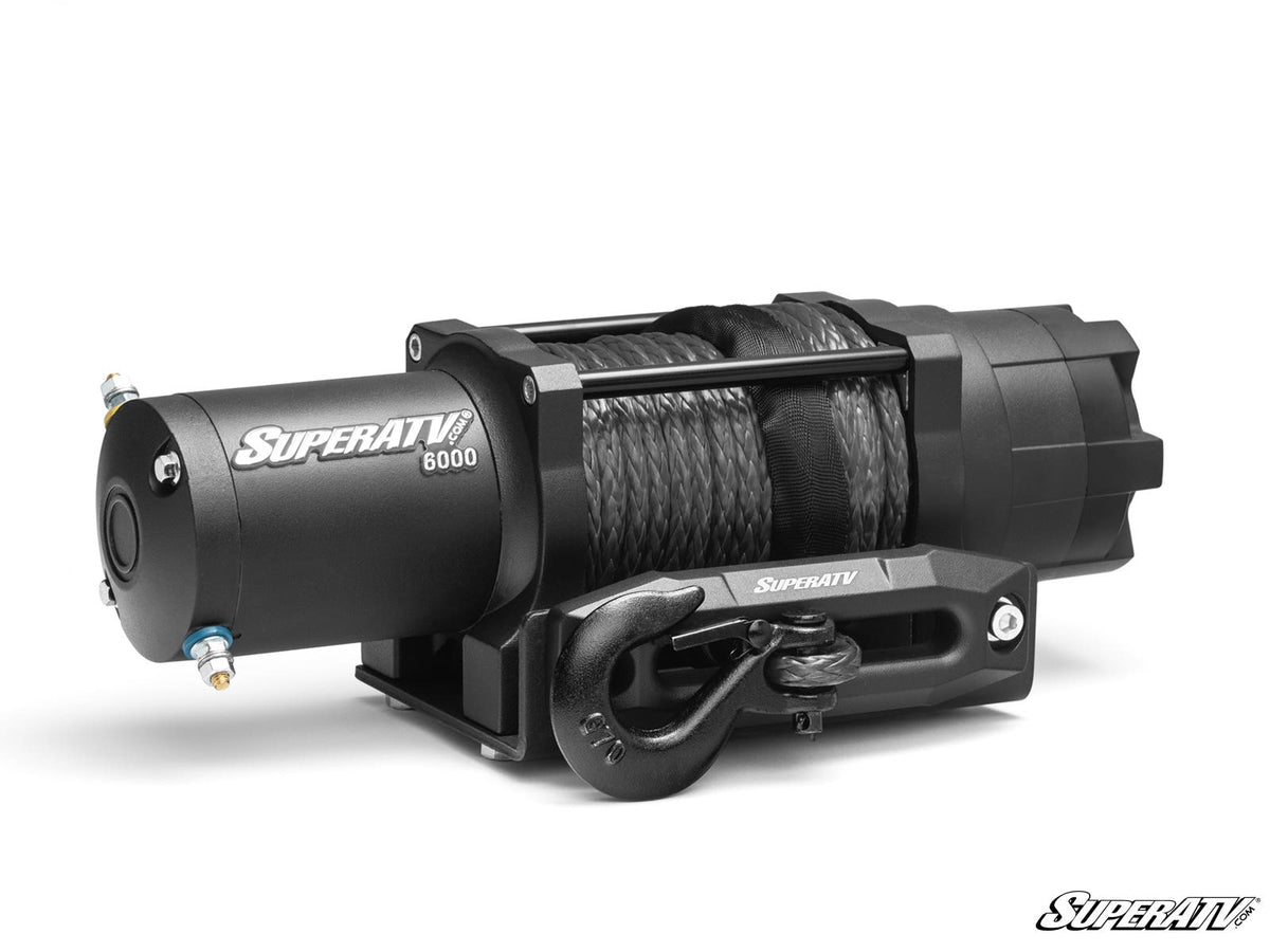 6000 Lb. UTV/ATV Winch (With Wireless Remote & Synthetic Rope) for RZR Pro R and RZR Pro R 4 and RZR Pro S and RZR Pro S 4 and RZR Pro XP and RZR Pro XP 4 and RZR RS1 and RZR S 1000 and RZR S 800 and RZR S 900 and RZR S4 1000 and RZR Trail 900 and RZR Trail S 900 and RZR Trail S 1000 and RZR Turbo R and RZR Turbo R 4 and RZR XP and RZR XP 4 and RZR XP 1000 and RZR XP 4 1000 and RZR XP 4 900 and RZR XP Turbo and RZR XP 4 Turbo and RZR XP Turbo S and RZR XP 4 Turbo S and RZR XP S and RZR XP 900 and RZR 4 800 