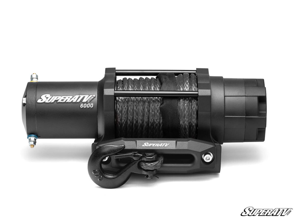 6000 Lb. UTV/ATV Winch (With Wireless Remote & Synthetic Rope) for RZR Pro R and RZR Pro R 4 and RZR Pro S and RZR Pro S 4 and RZR Pro XP and RZR Pro XP 4 and RZR RS1 and RZR S 1000 and RZR S 800 and RZR S 900 and RZR S4 1000 and RZR Trail 900 and RZR Trail S 900 and RZR Trail S 1000 and RZR Turbo R and RZR Turbo R 4 and RZR XP and RZR XP 4 and RZR XP 1000 and RZR XP 4 1000 and RZR XP 4 900 and RZR XP Turbo and RZR XP 4 Turbo and RZR XP Turbo S and RZR XP 4 Turbo S and RZR XP S and RZR XP 900 and RZR 4 800 