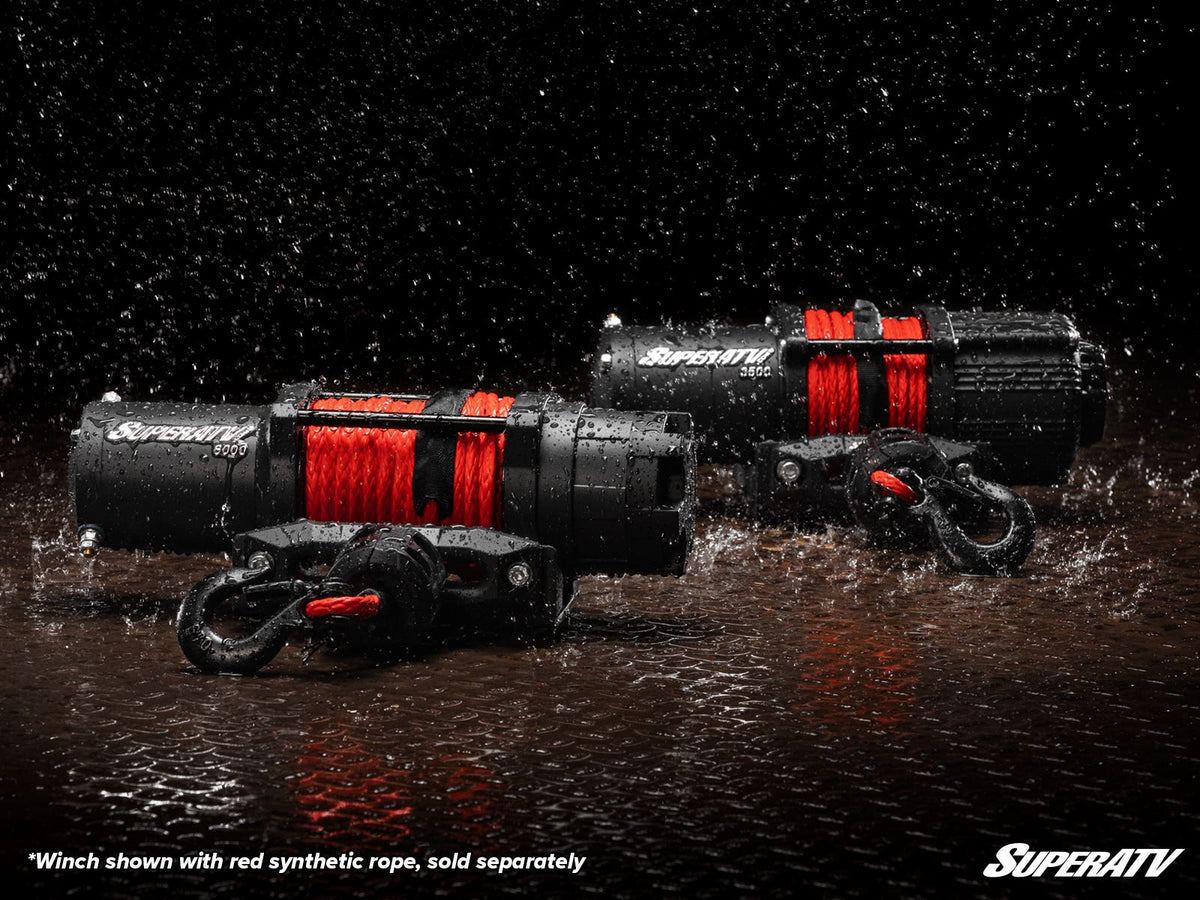 6000 Lb. UTV/ATV Winch (With Wireless Remote & Synthetic Rope) for RZR Pro R and RZR Pro R 4 and RZR Pro S and RZR Pro S 4 and RZR Pro XP and RZR Pro XP 4 and RZR RS1 and RZR S 1000 and RZR S 800 and RZR S 900 and RZR S4 1000 and RZR Trail 900 and RZR Trail S 900 and RZR Trail S 1000 and RZR Turbo R and RZR Turbo R 4 and RZR XP and RZR XP 4 and RZR XP 1000 and RZR XP 4 1000 and RZR XP 4 900 and RZR XP Turbo and RZR XP 4 Turbo and RZR XP Turbo S and RZR XP 4 Turbo S and RZR XP S and RZR XP 900 and RZR 4 800 