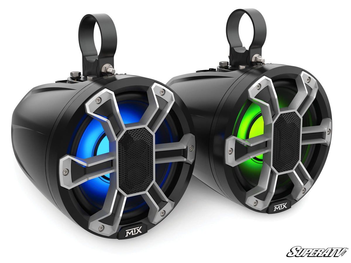 MTX 6.5" and 8" Weather-Resistant UTV Speaker Pods for RZR Pro R and RZR Pro R 4 and RZR Pro S and RZR Pro S 4 and RZR Pro XP and RZR Pro XP 4 and RZR RS1 and RZR S 1000 and RZR S 800 and RZR S 900 and RZR S4 1000 and RZR Trail 900 and RZR Trail S 900 and RZR Trail S 1000 and RZR Turbo R and RZR Turbo R 4 and RZR XP and RZR XP 4 and RZR XP 1000 and RZR XP 4 1000 and RZR XP 4 900 and RZR XP Turbo and RZR XP 4 Turbo and RZR XP Turbo S and RZR XP 4 Turbo S and RZR XP S and RZR XP 900 and RZR 4 800 and RZR 4 90