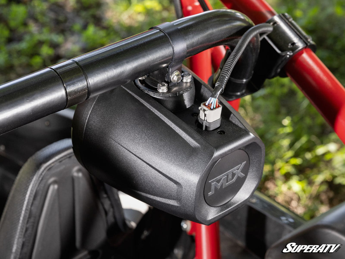 MTX 6.5" and 8" Weather-Resistant UTV Speaker Pods for RZR Pro R and RZR Pro R 4 and RZR Pro S and RZR Pro S 4 and RZR Pro XP and RZR Pro XP 4 and RZR RS1 and RZR S 1000 and RZR S 800 and RZR S 900 and RZR S4 1000 and RZR Trail 900 and RZR Trail S 900 and RZR Trail S 1000 and RZR Turbo R and RZR Turbo R 4 and RZR XP and RZR XP 4 and RZR XP 1000 and RZR XP 4 1000 and RZR XP 4 900 and RZR XP Turbo and RZR XP 4 Turbo and RZR XP Turbo S and RZR XP 4 Turbo S and RZR XP S and RZR XP 900 and RZR 4 800 and RZR 4 90