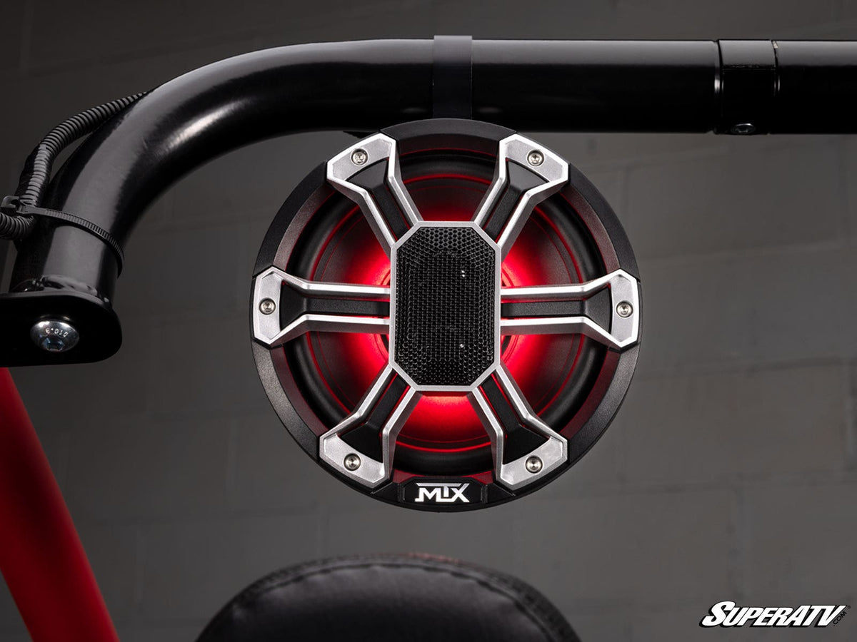 MTX 6.5" and 8" Weather-Resistant UTV Speaker Pods for RZR Pro R and RZR Pro R 4 and RZR Pro S and RZR Pro S 4 and RZR Pro XP and RZR Pro XP 4 and RZR RS1 and RZR S 1000 and RZR S 800 and RZR S 900 and RZR S4 1000 and RZR Trail 900 and RZR Trail S 900 and RZR Trail S 1000 and RZR Turbo R and RZR Turbo R 4 and RZR XP and RZR XP 4 and RZR XP 1000 and RZR XP 4 1000 and RZR XP 4 900 and RZR XP Turbo and RZR XP 4 Turbo and RZR XP Turbo S and RZR XP 4 Turbo S and RZR XP S and RZR XP 900 and RZR 4 800 and RZR 4 90