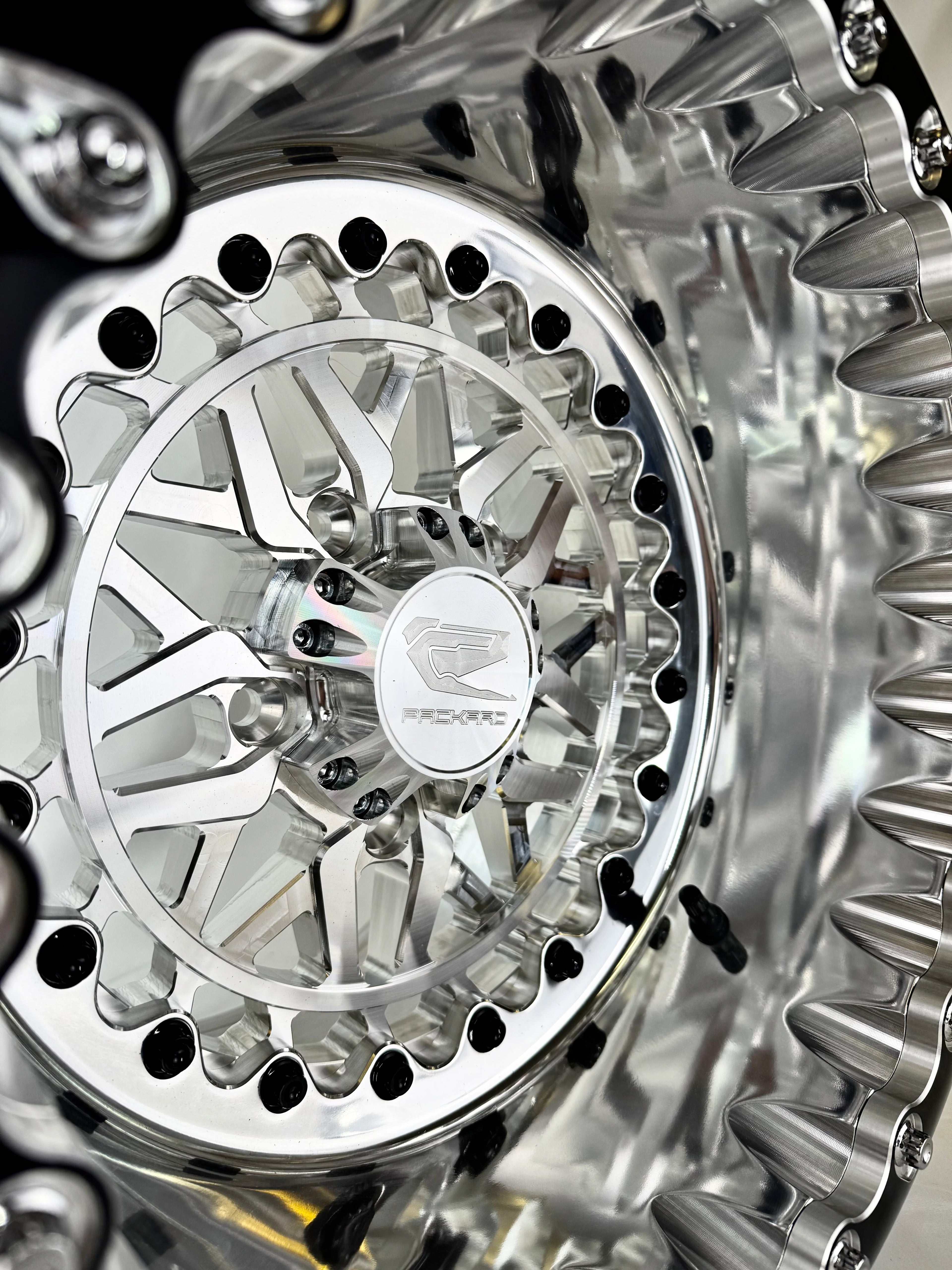 Apollo – FF Forged Polished Beadlock Wheel – Silver RZR Pro R 5x4.5