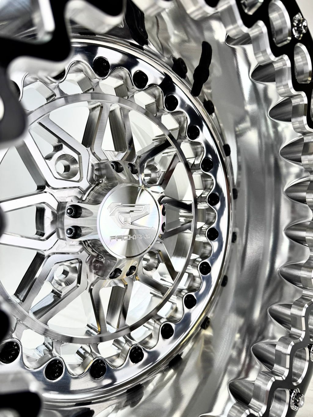 Apollo - FF Forged Polished Beadlock Wheel - Silver