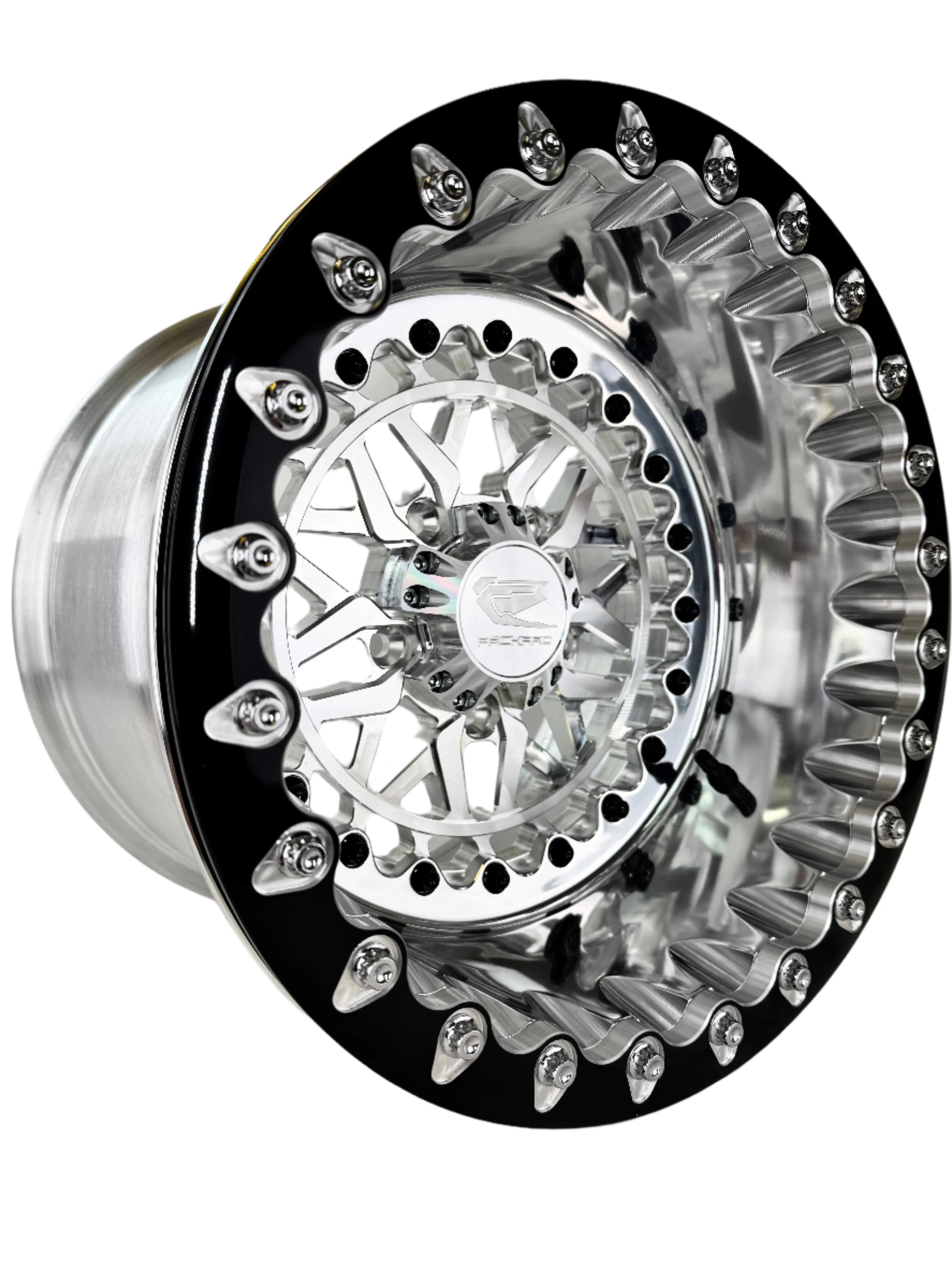 Apollo – FF Forged Polished Beadlock Wheel – Silver RZR Pro R 5x4.5