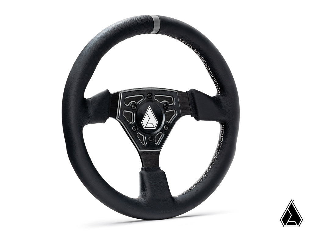 Universal Navigator Leather UTV Steering Wheel - product image 2
