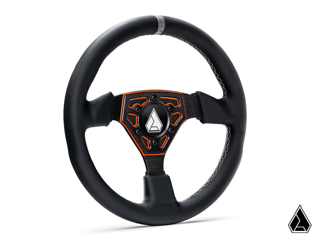 Universal Navigator Leather UTV Steering Wheel - product image 4