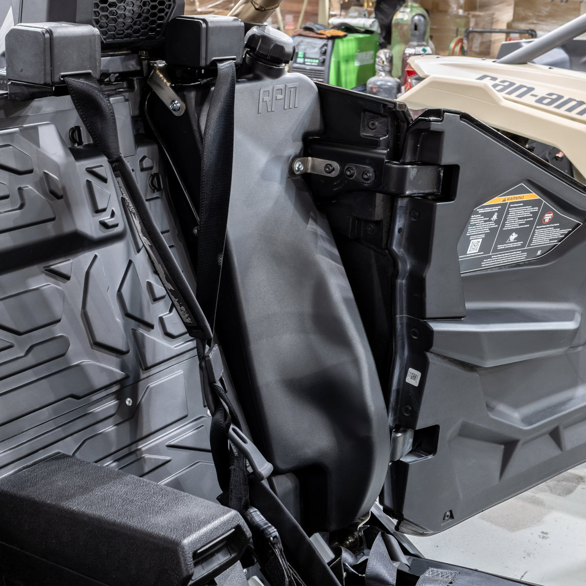 RPM RZR Pro R 2 Seat 5.2 Gallon Auxiliary Fuel Tank — view 7