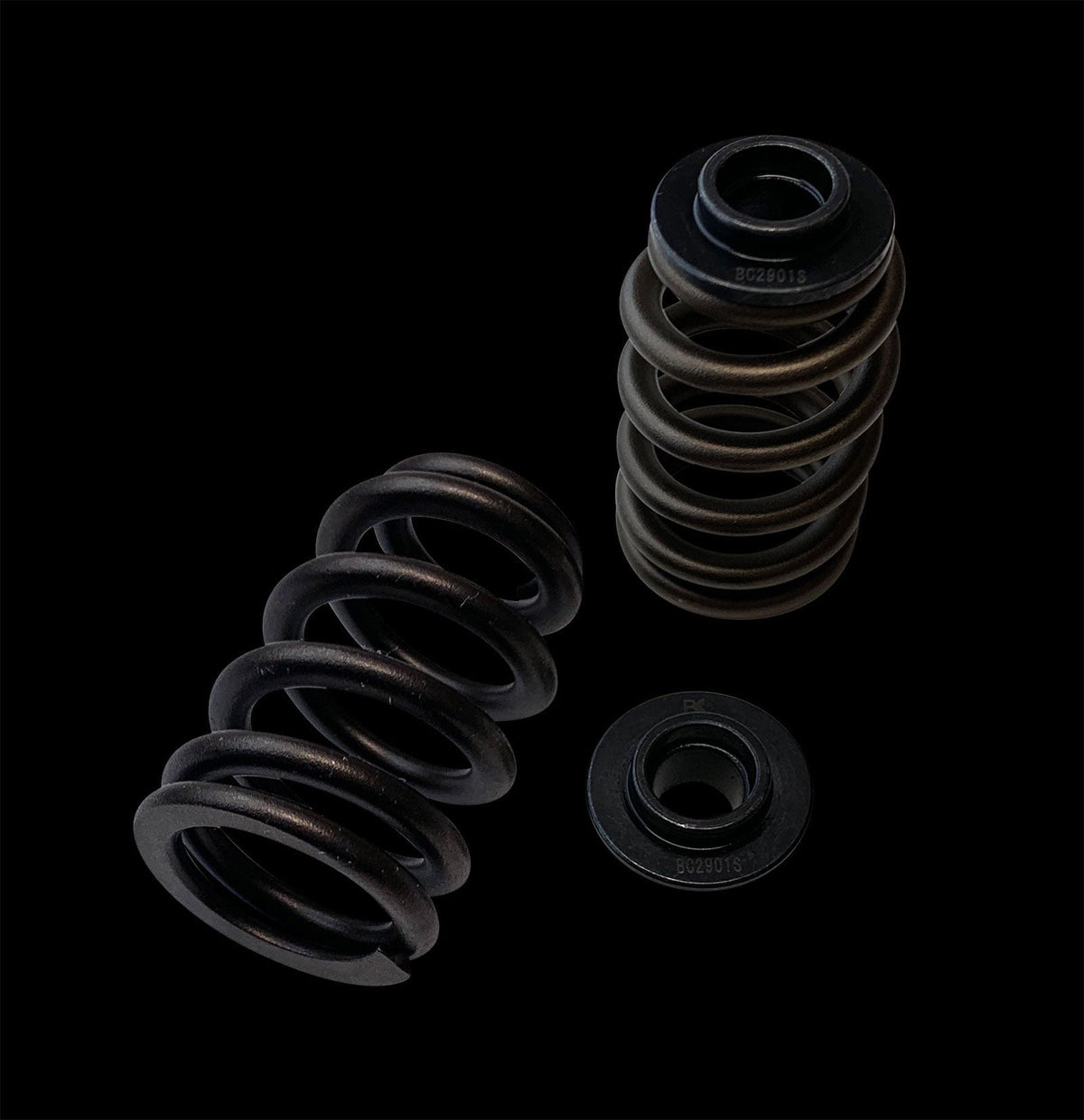 Brian Crower BC0900BX-2 - Polaris Pro R Beehive Spring/Steel Retainer w/No Shim Capture/OEM Seat Kit