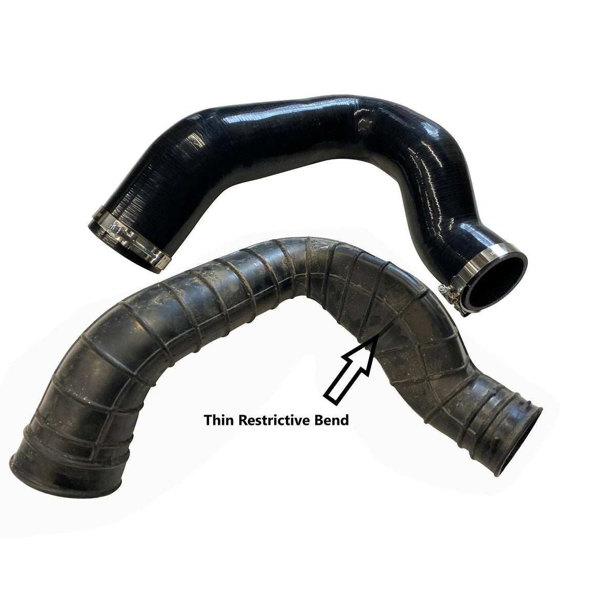 RPM RZR Pro XP, Pro S, & Turbo R "BIG FATTY" HD Silicone Intake Tube — view 4