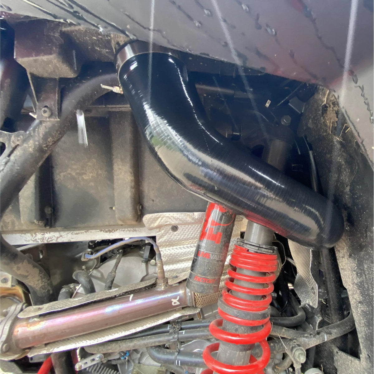 RPM RZR Pro XP, Pro S, & Turbo R "BIG FATTY" HD Silicone Intake Tube — view 7