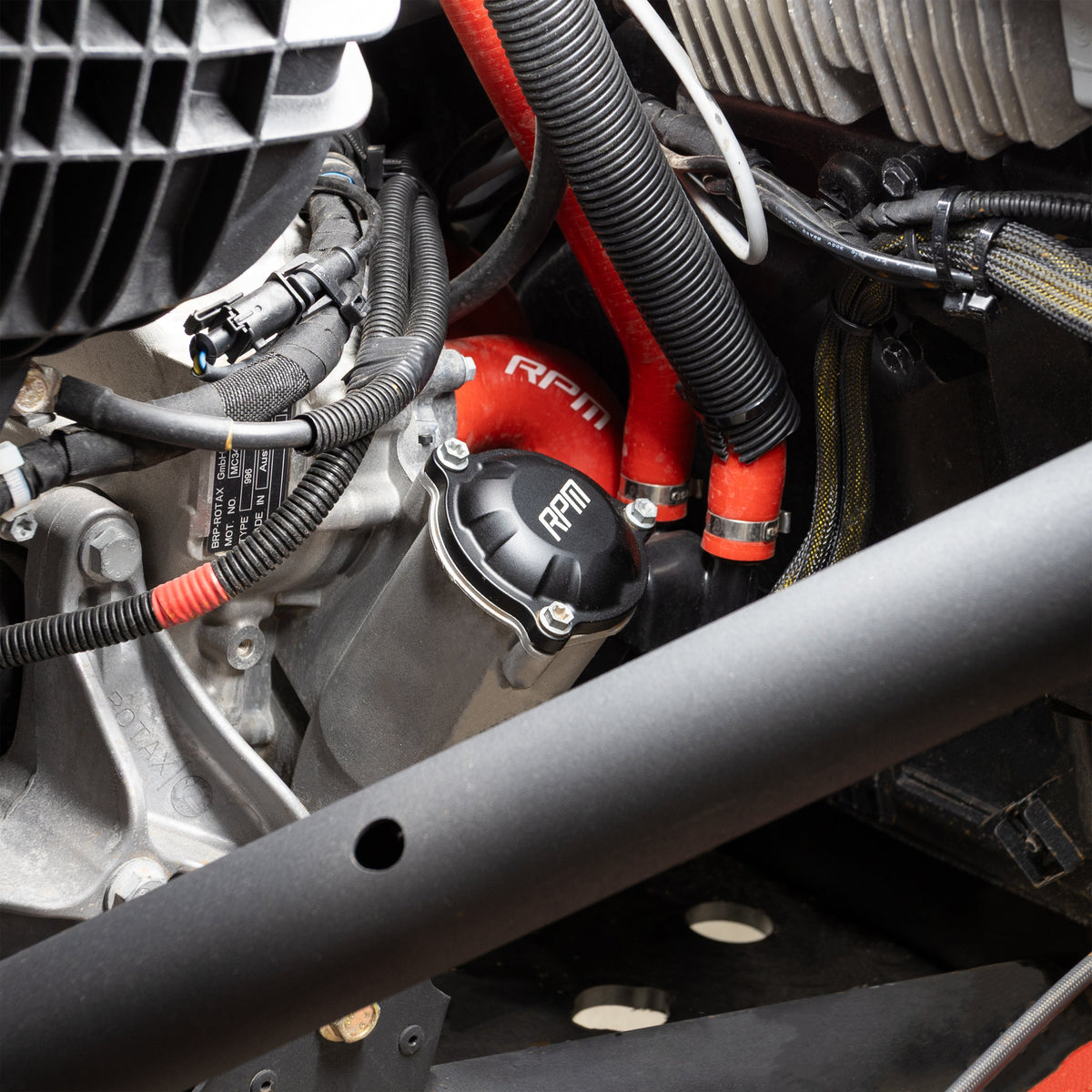 RPM Billet Magnetic Oil Filter Cap -  Maverick R, X3, Defender, Commander, Outlander — view 3
