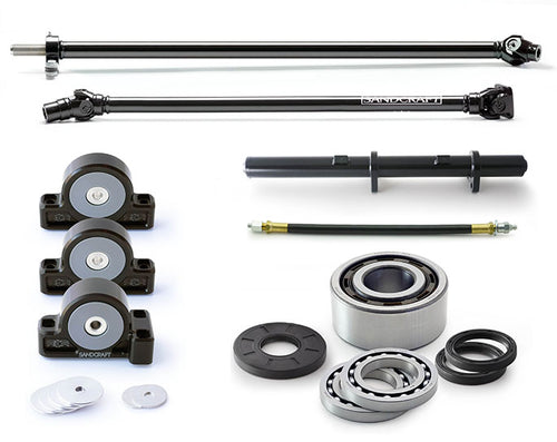 Complete drivetrain solution - 2016 RZR Turbo - 4 seat