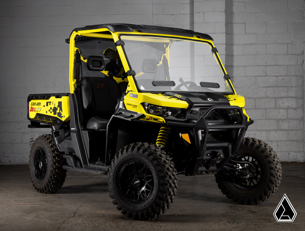 Assault Industries Vented Full Windshield (Fits: Can-Am Defender)