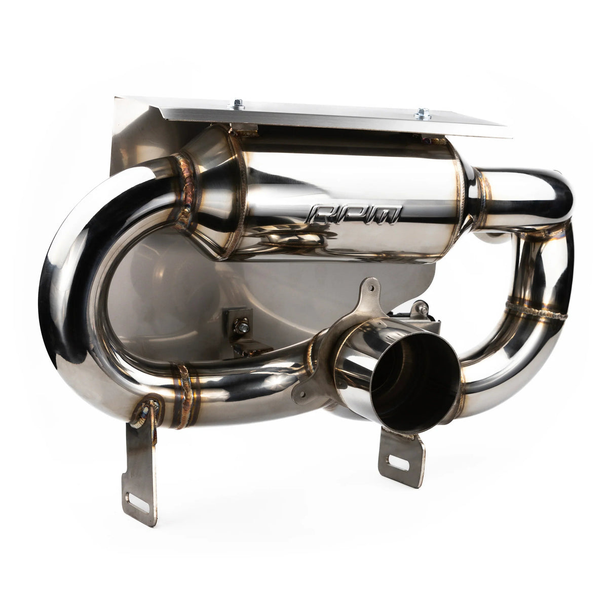 RPM X3 E-Valve Slip On Exhaust Sport Muffler Can-Am Maverick X3 Turbo R & RR 2017-2026 — view 2