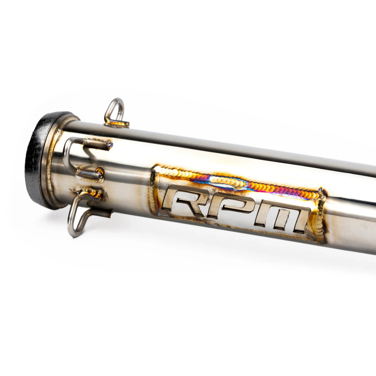 RPM Big Mouth Cat Delete Bypass Mid Race Pipe Can-Am Maverick X3 Turbo R & RR — view 6