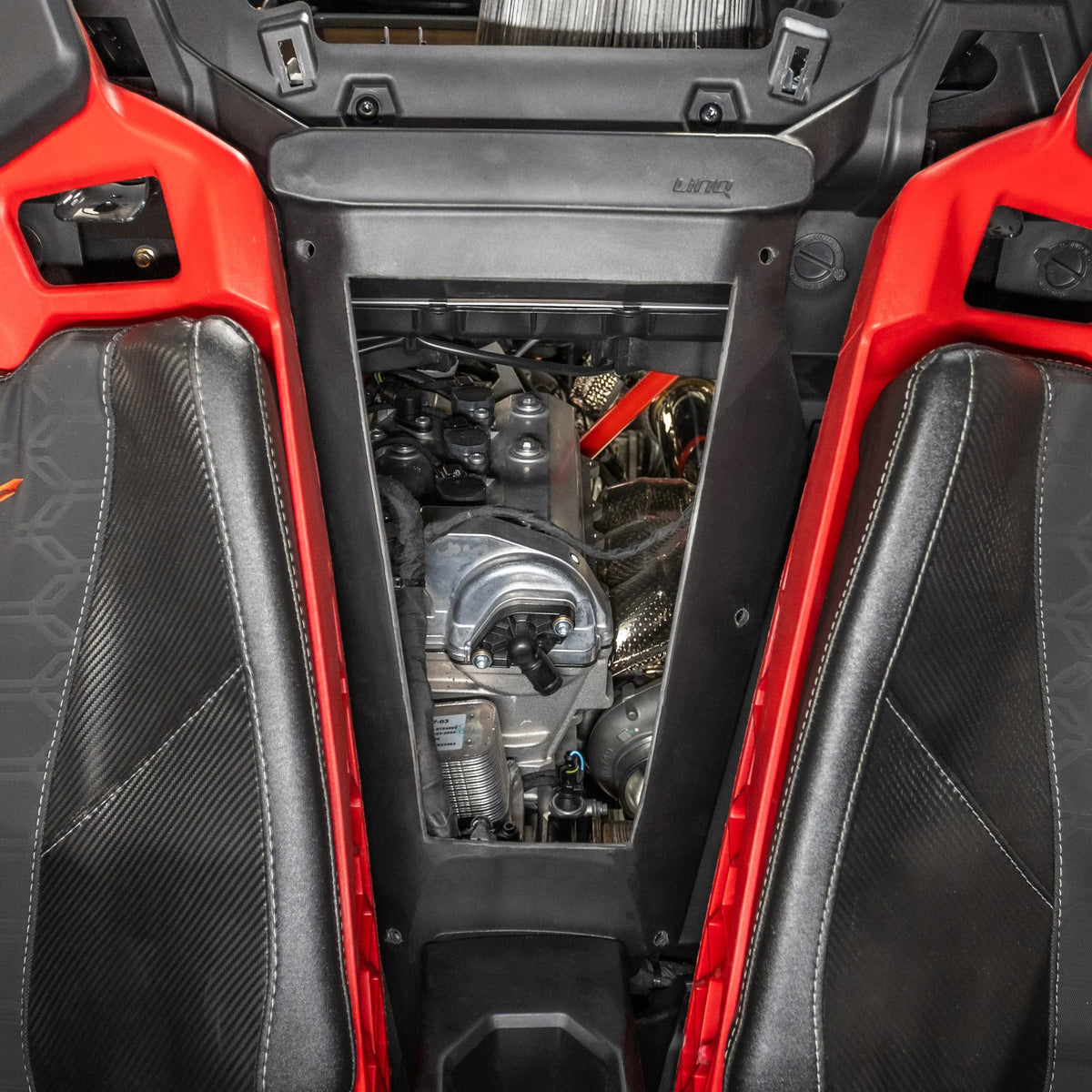 RPM Maverick R Carbon Fiber Quick Access Engine Panel — view 7