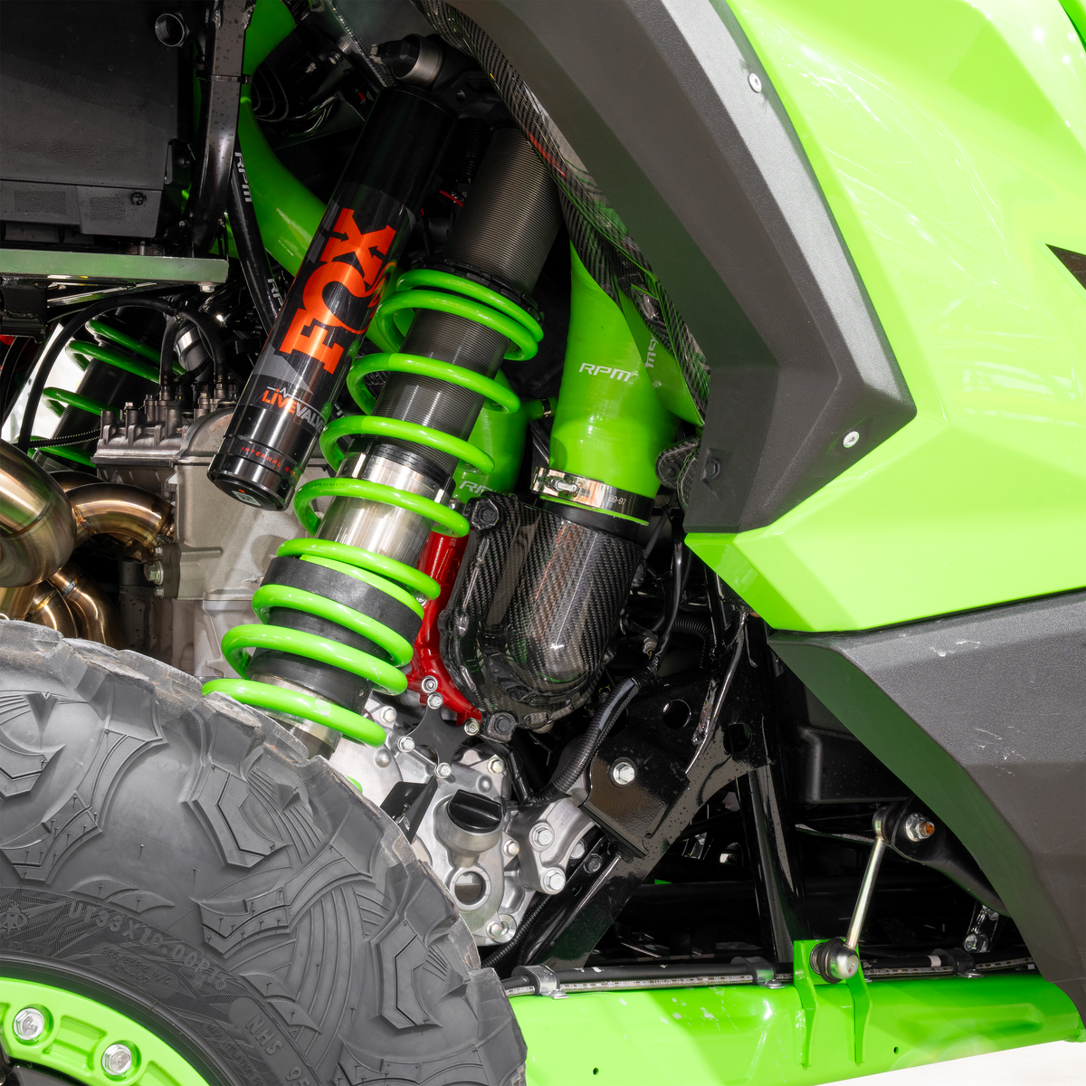 RPM Kawasaki H2 Carbon Fiber Supercharger Cover — view 4