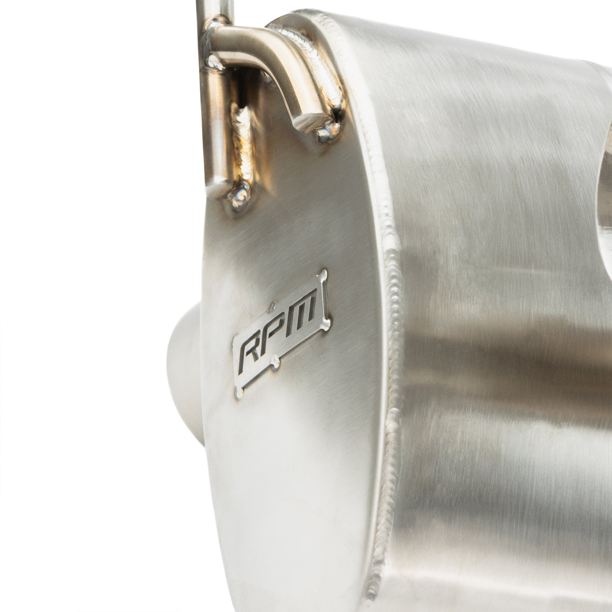 RPM Kawasaki H2 3/4 Exhaust – 2.5" Mid Pipe + Chambered Muffler | Straight or E-Valve Option — view 8