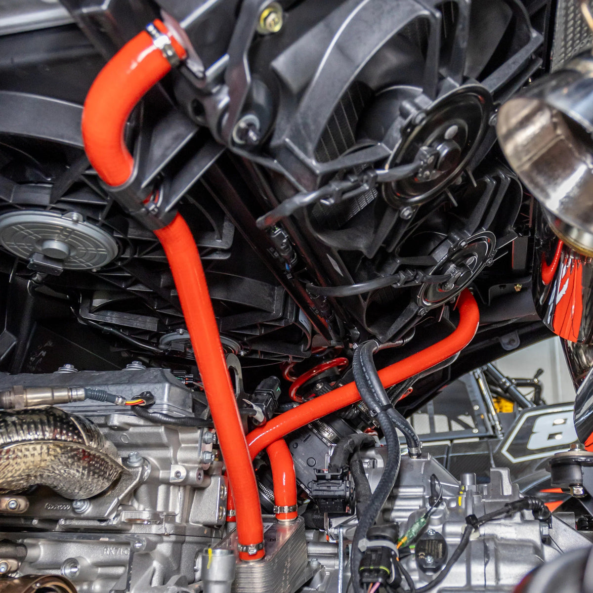 RPM Can-Am Maverick R Coolant Hoses Kit — view 7