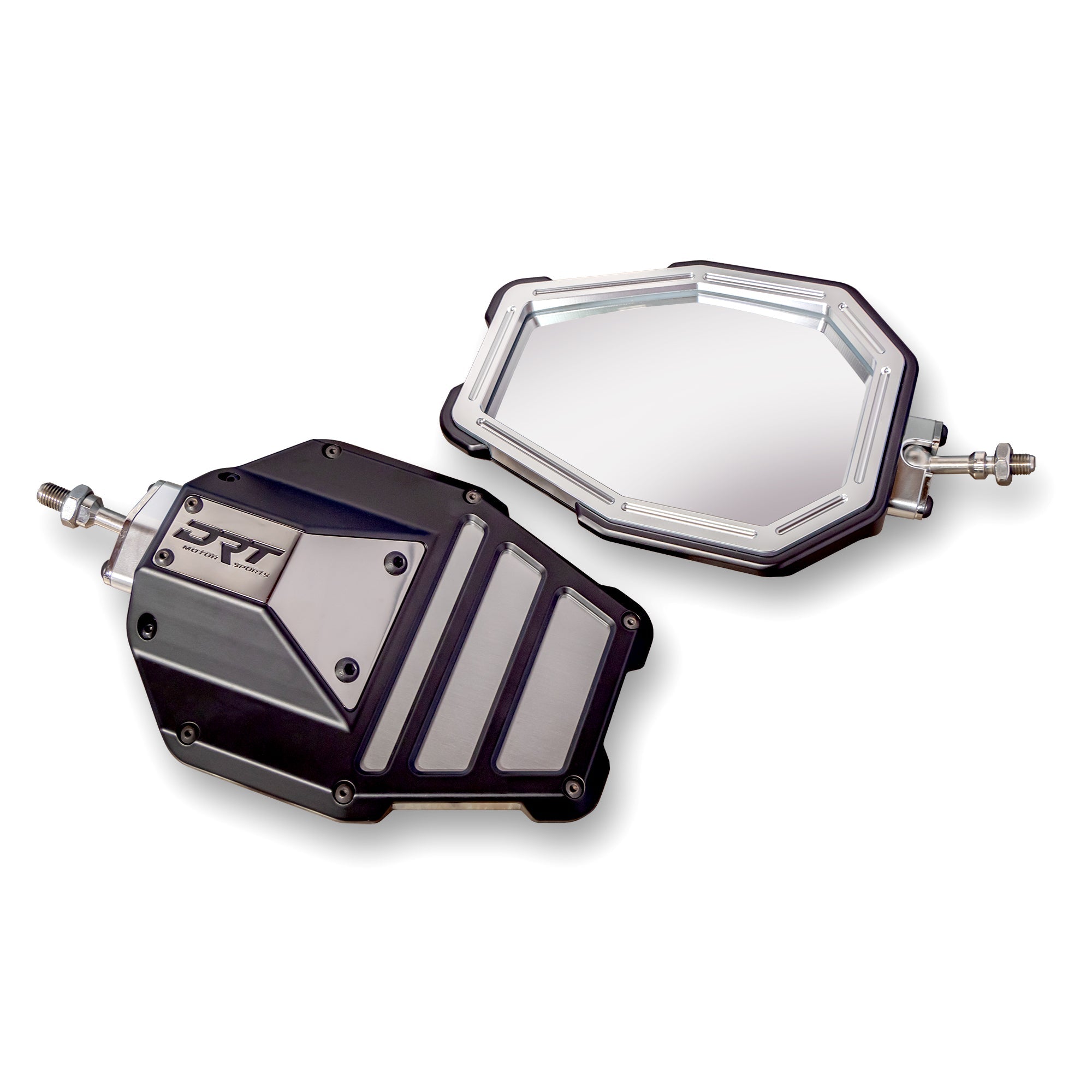 DRT billet aluminum tactical convex side mirror set