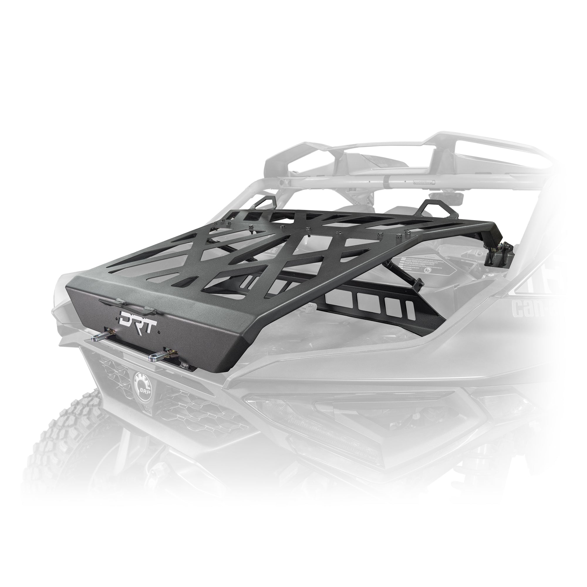 DRT motorsports Can-Am Maverick R tire carrier / adventure rack