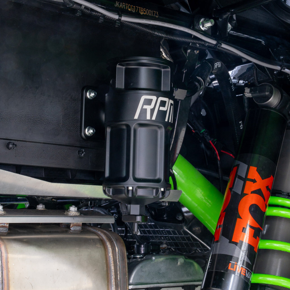 RPM Kawasaki H2 4-Stage Oil Catch Can Kit — view 7