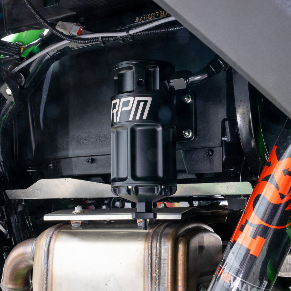 RPM Kawasaki H2 4-Stage Oil Catch Can Kit — view 9
