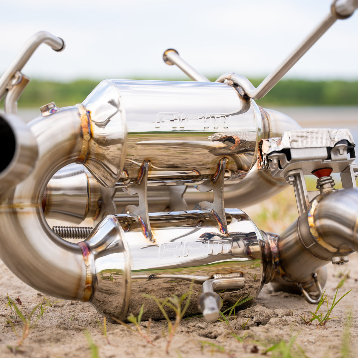 RPM Kawasaki H2 2.5" Dual Sport Full Exhaust + Optional E-Valve — view 14