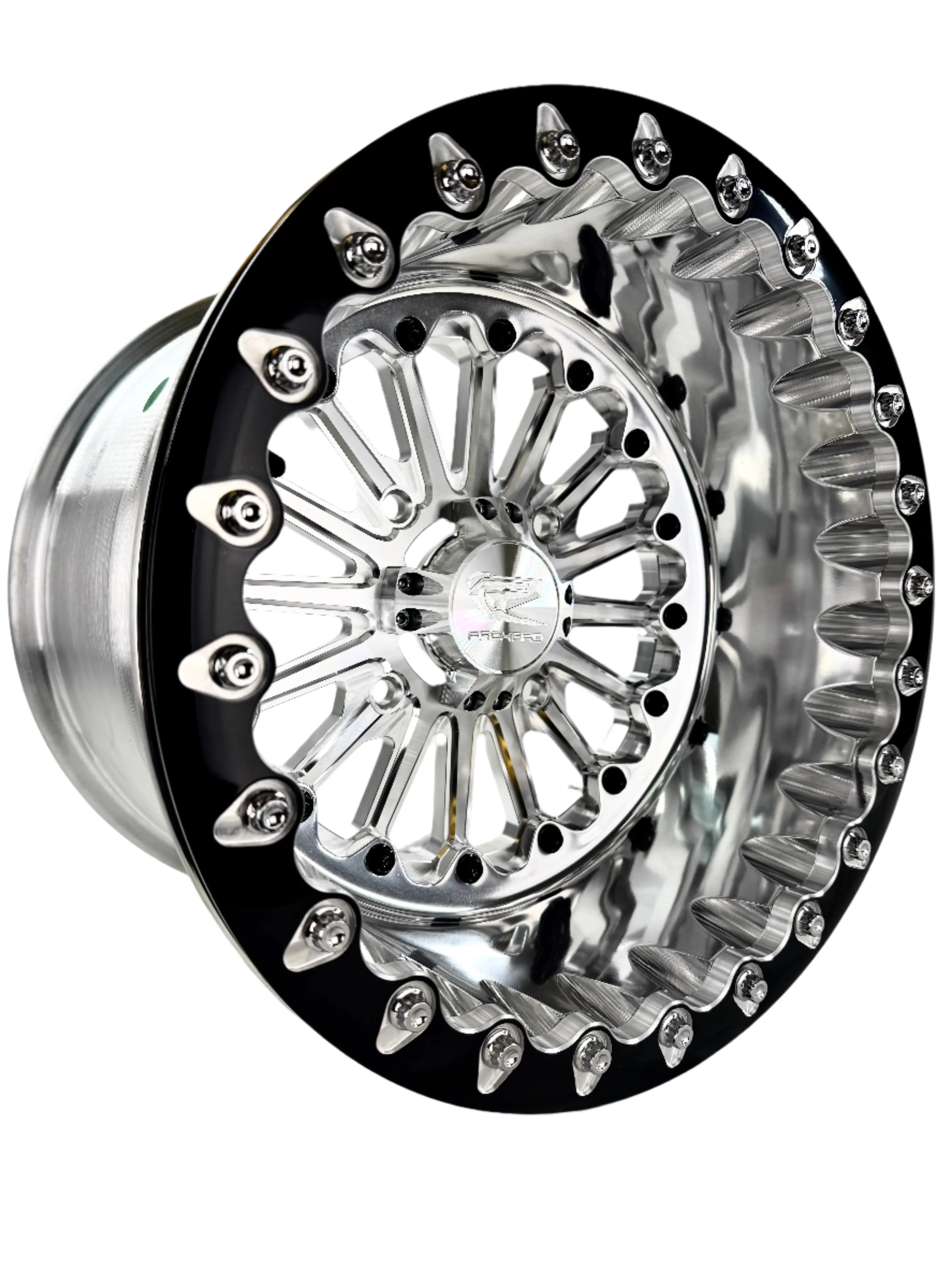 Element FF Forged Polished Beadlock Wheel (Silver)
