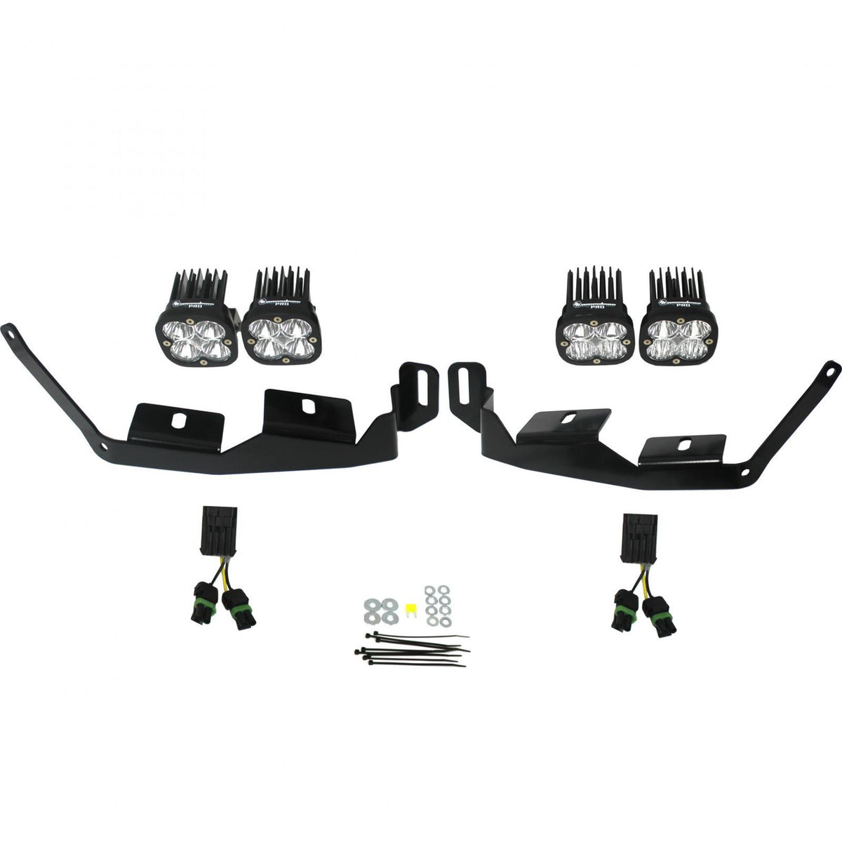 Polaris Squadron Unlimited Headlight Kit - Polaris 2018-21 RZR RS1; 2014-22 RZR XP 1000; 2018-21 RZR XP Turbo-S - Baja Designs UTV lighting product image 1